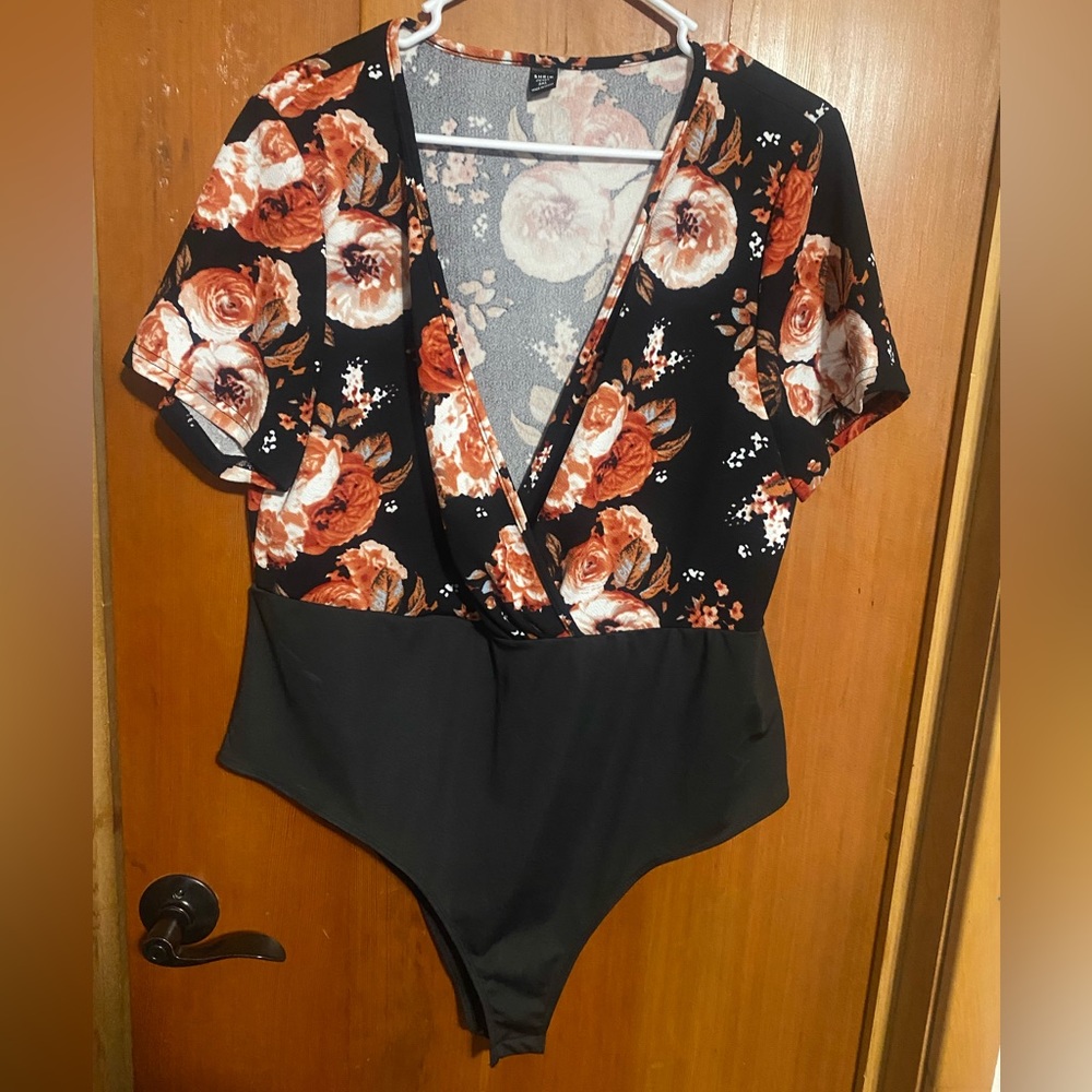 Floral bodysuit